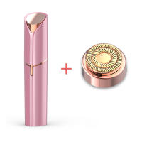 Epilador Eléctrico Portátil En Forma De Labial Para Mujeres Eliminación De Vello Facial Painless Y Efectiva Herramienta De Afeitado Doméstico Con Un Cuchillo - details 0