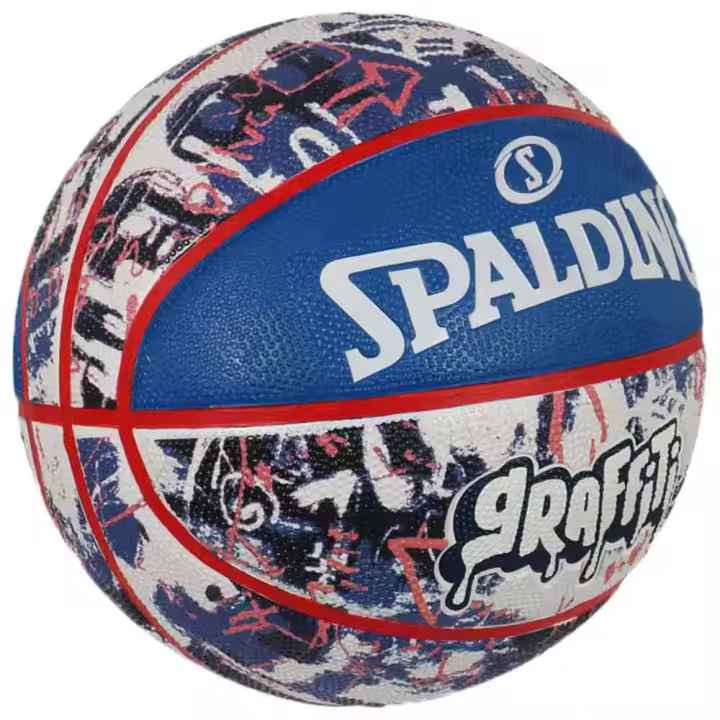 Spalding Balón De Baloncesto Blue Red Graffiti - 1