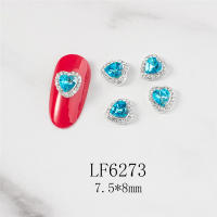 5PCS Decoración De Uñas Con Diamantes Corazones Cheering Accesorios Redondos Para Manicura Arte De Uñas Moda - details 23