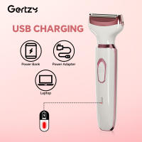Cepillo De Afeitar Eléctrico Recargable 4 En 1 Para Mujer - Cara Nariz Piernas Axilas Bikini Kit De Aseo Sin Dolor Uso Seco Y Húmedo - details 2