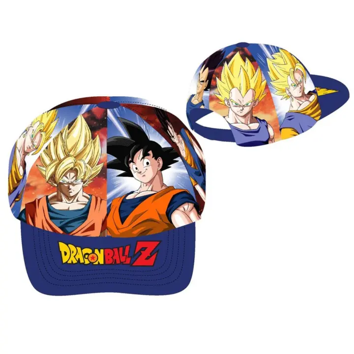 Gorra Aymax Premium Dragon Ball Visera Curva Beisbol 54-56 Goku - 1