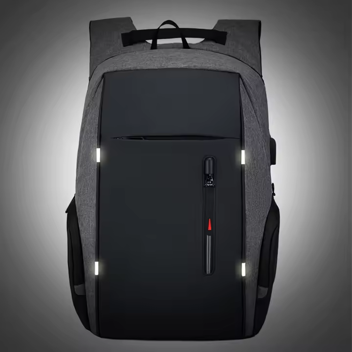 Bolsos,Mochila para computadora resistant to Agua y antirobo para Viajes, elegant carcasa de poliéster with Cierres de Cremallera, Bolsa de computadora unisex para Colegio para notebook de 39,62 cm - Duradera y Ligera - 1