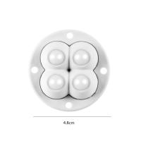 Ruedas Universales Para Muebles Adhesivas Self Adhesive Mute Ball 360 Grados Soporte De Carga Caster De Rueda Swivel Pack De 4-20 Piezas - details 33