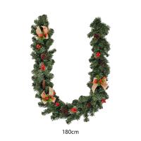 Guirnalda Artificial De Navidad De 5.9 Pies Decorada Con Conos De Pino Y Clusters De Bayas Para Fiestas De Invierno Y Agradecimiento - details 5