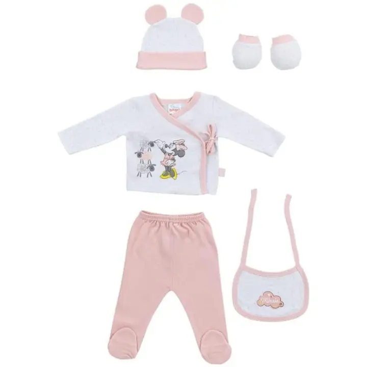 INTERBABY CNJUNTO PRIMERA PUESTA (0-6), SET BEBE PRIMERA PUESTA INTERBABY - 1