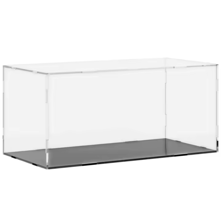 vidaXL Caja de Exposición Vitrina Expositora de Juguetes Acrílico Transparente Dimensiones 14 x 14 x 22 cm,  17 x 12 x 25 cm,  24 x 12 x 11 cm y mas - 1