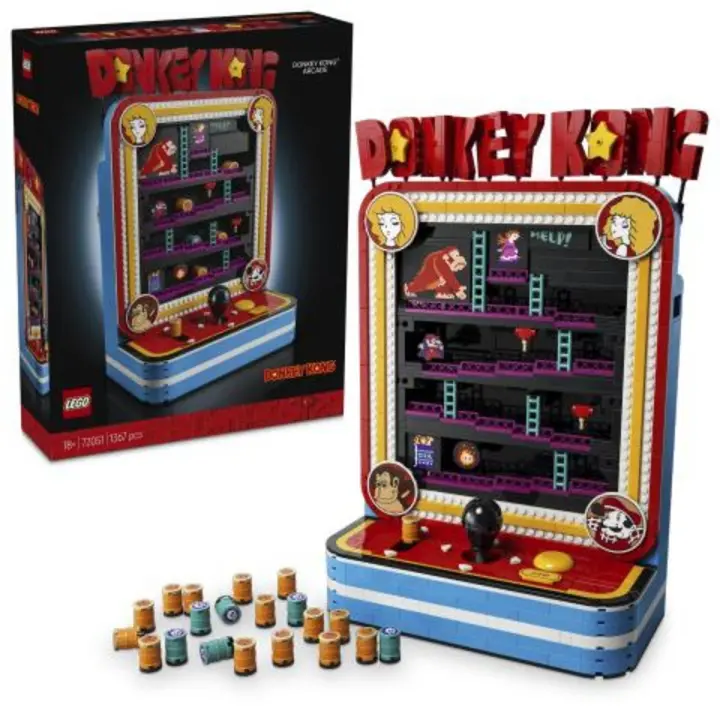 LEGO® 72051 Super Mario Máquina recreativa de Donkey Kong – Modelo 3D Gamer - 1