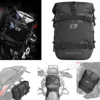 Bolsa De Moto Impermeable 6L Multifuncional Almacenamiento En Marco Lateral Y Tanque Negro Para Motocicleta Barra De Choque - details 0