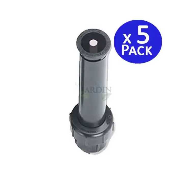 HUNTER Pack 5 Difusores de Riego Aéreo Hunter PS-00-17A, Alcance 5,2 Metros, Ángulo Ajustable - 1