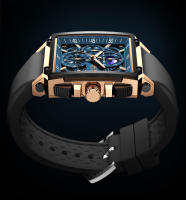 Reloj De Cuarzo Deportivo LIGE Para Hombres Con Correa De Silicona Y Dial Cuadrado Resistente Al Agua Y Al Choque Con Fechas Y Fase Lunar - details 15