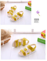 Sandalias De Verano Para Niñas Con Flores Estilo Grecia Antideslizantes Y Confortables Zapatos De Playa Para Niños Talla True Fit Decoración De Cinta Suave Y Floral - details 3