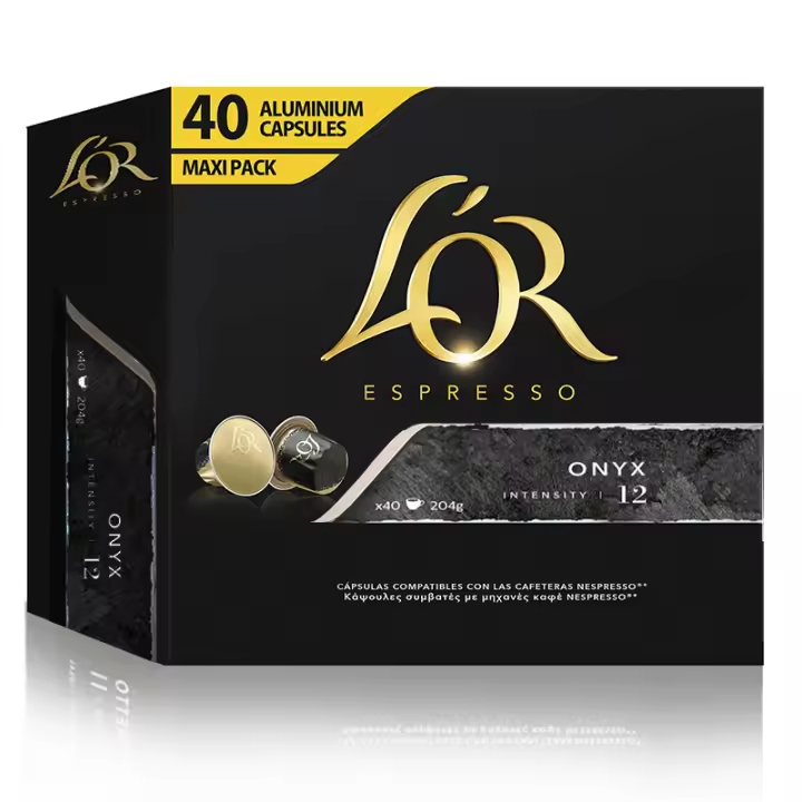 Onyx L'OR 40 Cápsulas Maxi Pack compatibles nespresso 8711000386293 - 1
