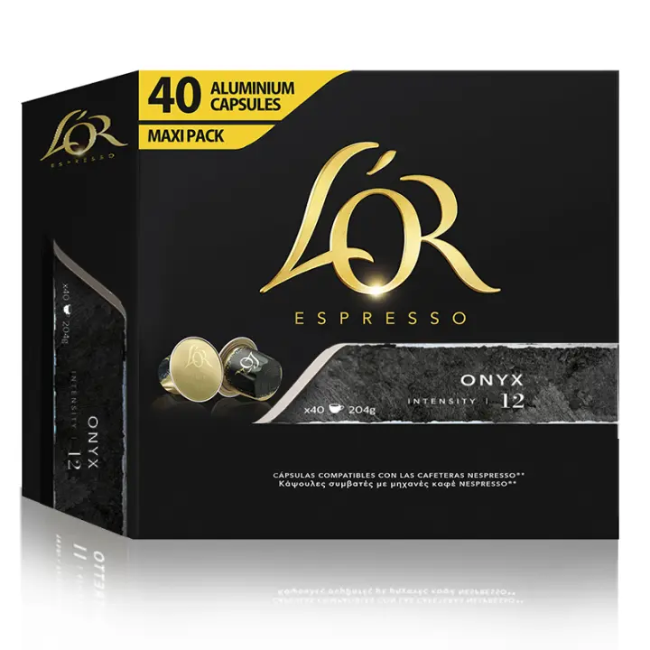 Onyx L'OR 40 Cápsulas Maxi Pack compatibles nespresso 8711000386293 - 1