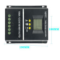 Controlador De Carga Solar MPPT Snaterm 60A 80A 100A Para Paneles Solares 12V 24V 36V 48V Regulador Inteligente De Batería Ácido Lítio Uso - details 5