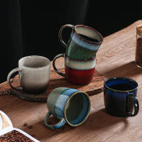 Taza de café de Cerámica Biigming, Taza de té Azul de 330 ml para la Oficina y el hogar, apta para lavavajillas y microondes, Taza de Cerámica hecha a mano - details 1