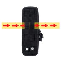 Bolsa De Cinturón Táctico Molle Para Cuchillo De Pesca Y Caza Bolsa De Mano Para Outdoor EDC Portador De Cuchillo Plegable Material De Nylon - details 6