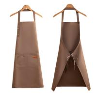 Nueva Moda Del Delantal De Cocina Para Mujer Y Hombre Chef Trabajo Delantal Para Barbacoa Restaurante Bar Tienda Salones De Belleza Estudios Uniforme - details 2
