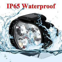 Faros LED Para Motocicleta 1pc DC 9-85V Lámpara De Luz Alta Brillo Para Moto Velocidad Frontal Spotlights Externos - details 3