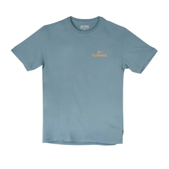 Camiseta de Manga Corta Florence Marine X Crew T-Shirt para hombre en color azul - 1