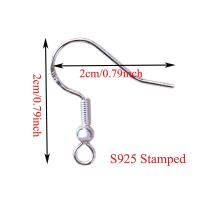100pcs Oídos De Pescuezo De Plata Esterlina Para Joyería DIY Y Hecho a Mano Con Resorte Bola Accesorios De Joyería - details 4