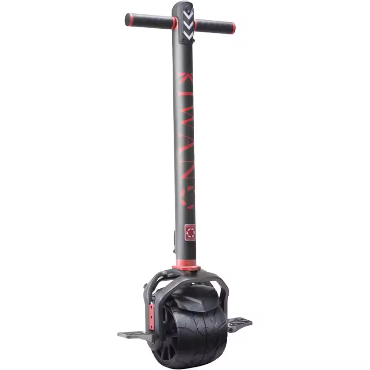 Kiwano K01+ Scooter eléctrico de una rueda  Velocidad máxima de 12 MPH  Rango de 13 millas  Marco de fibra de carbono - 1
