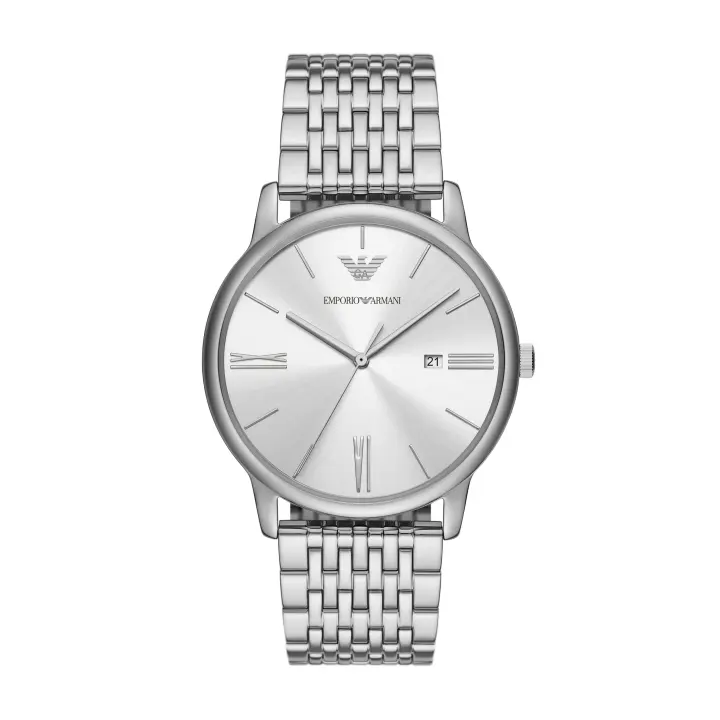 Emporio Armani Reloj STAINLESS STEEL，SILVER，QUARTZ/3 HAND DATE AR11599 - 1
