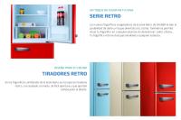 Frigorifico combi SAUBER SERIE 5-RETRO AZUL e alto 192 cm ancho 60 cm azul - details 1
