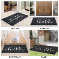 Carpetas De Entrada Antideslizantes Absorbentes De Agua Poliéster Suave Para Cocina Y Dormitorio Alfombras De Baño Nórdicas Para Adultos Lavado a Mano - details 3