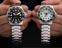 Reloj De Pulsera Mecánico CADISEN AQUA DIVER 2024 Para Hombre Lujo Resistente Al Agua 100M Con Movimiento Automático NH35A Cristal De Zafiro Luminoso Y Calendario Completo - details 11