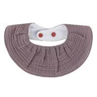 Babero De Algodón Doble Capa Para Bebés Con Estampado De Dibujos Animados Paño De Saliva Y Burp Para Regalos De Baño Unisex - details 7