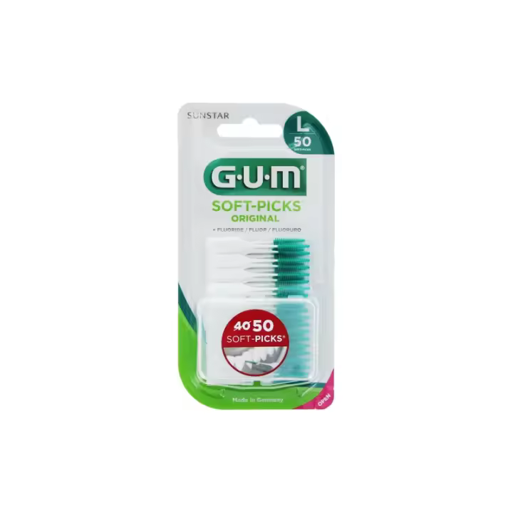 GUM SOFT PICKS 634 L LARGO 50U - 1