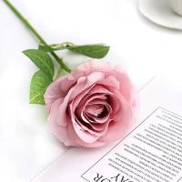 1/3/5Pcs Rosa Artificial 50cm Flores De Seda Para Decoración De Bodas Casamientos Hogar Jardín Decoración De Habitaciones - details 8