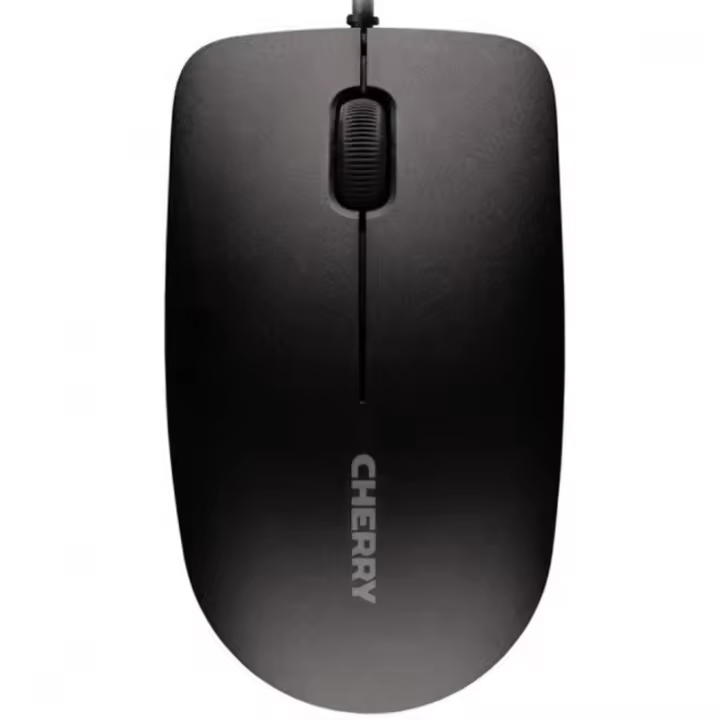 MOUSE RATON CHERRY MC 1000 USB 3 BOTONES 1200DPI NEGRO - 1