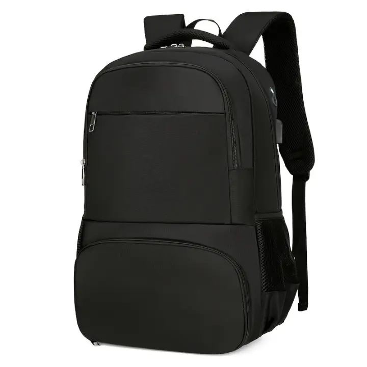 Mochila De Gran Capacidad Con Bolsillo Aislante Térmico Para Picnic, Senderismo Y Montañismo Al Aire Libre, Bolsa De Equipaje De Viaje Para Portátil Con Puerto De Carga USB Para Hombres - 1
