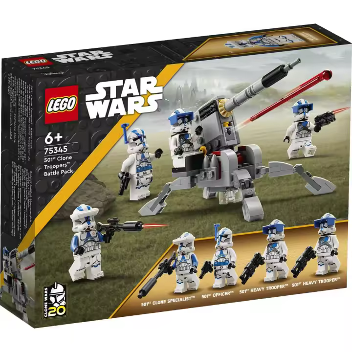 Juego de construccion Pack de Combate Soldados Clon de la 501 Lego Star Wars (LEGO 75345) - 1
