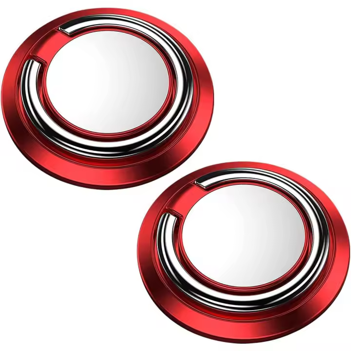 piezas de soporte de anillo para teléfono móvil, soporte de anillo magnético para dedo, soporte para automóvil, bucle de teléfono móvil ajustable de 360 grados para todos los teléfonos inteligentes - 1