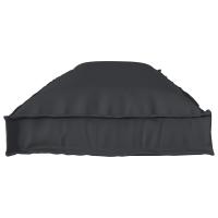 Cojín Exterior vidaXL Negro Algodón Grande Fundas Removibles Cojín - details 4