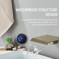 Altavoz Bluetooth Portátil Con Luz LED IPX4 Impermeable Para Exteriores Y Baño Con Ventosa Grande Altavoz Estéreo Mini Para Exterior - details 3