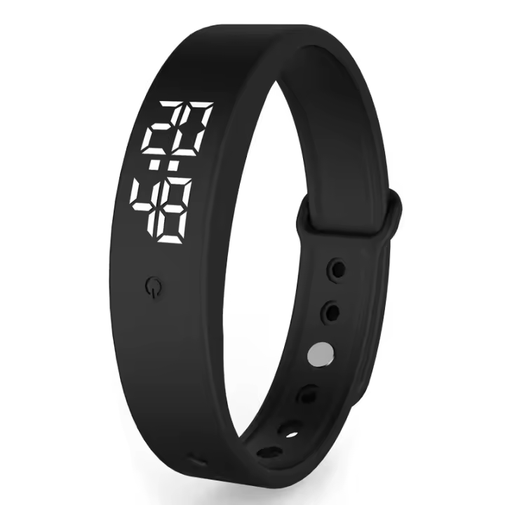Reloj de Alarma de vibración, alarmas vibrantes con temporizador de Cuenta regresiva, Reloj de recordatory de Alarma de vibración a prueba de Agua, alarmas personales-HAOY - 1
