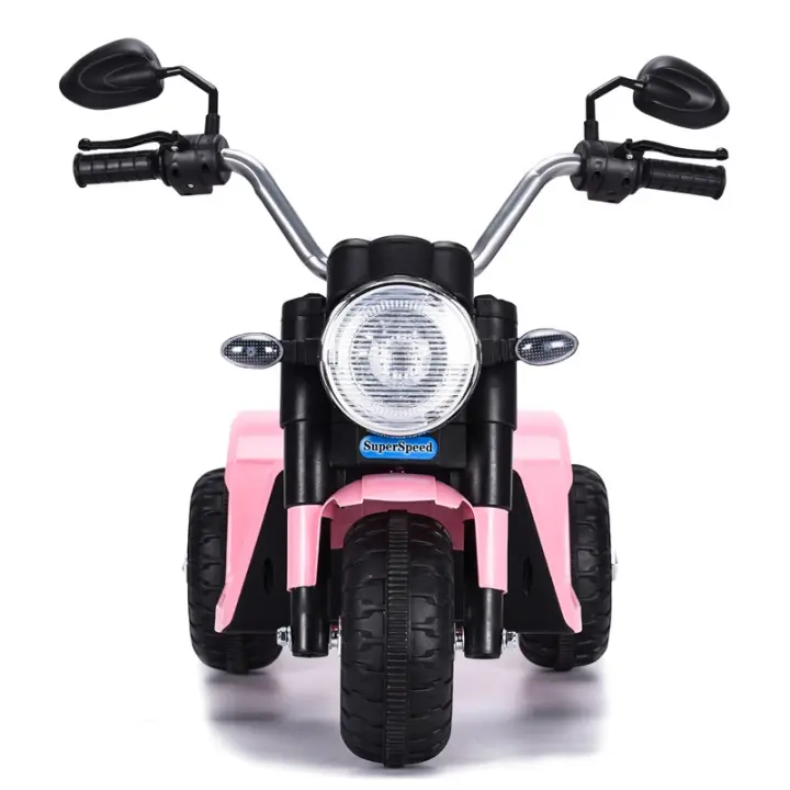 Mini Chopper 6v , pequeña moto eléctrica con batería 6v de policía, con música y luces, perfecta desde los 2 años - 1