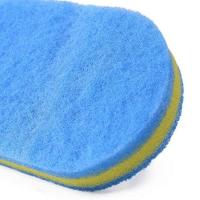 Cepillo De Limpieza Multifuncional Para Baño Y Cocina Con Mango Ergonómico Esponja De Ducha Cepillo De Escobilla Para Inodoro Y Bañera Material Plástico - details 4