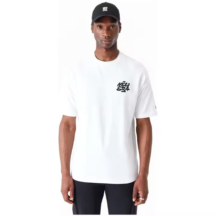 Camiseta marca New Era modelo 60502632 para hombre en color blanco - 1