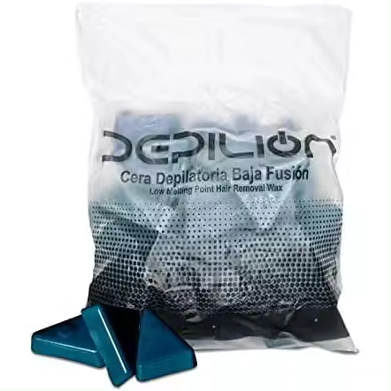 Cera Depilación en Pastilla 1KG Depilion  Baja Fusión para Depilación en Pieles Sensible - 1