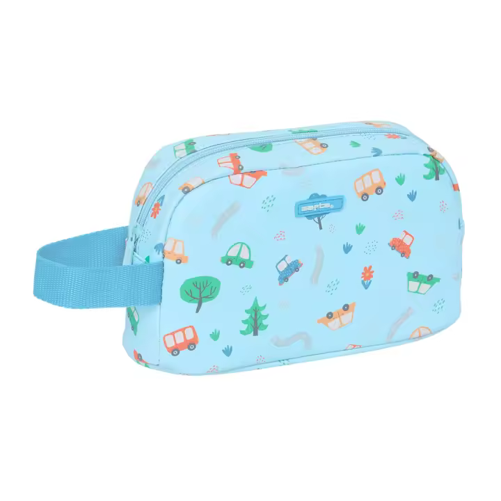 Portameriendas Térmico Safta Coches Azul 21,5 x 12 x 6,5 cm - 1
