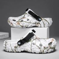 Nuevos Sandalias De Hombre Para Verano 2024 Mocasines De Jardín Al Aire Libre Moda Lujo Casual Comodidad Hogar Suaves Tallas 40-45 - details 6