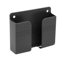 Organizador Multifuncional De Pared 4Pcs Caja De Almacenamiento Para Control Remoto De TV Teléfonos Móviles Y Cargadores Soporte Punch Free - details 2