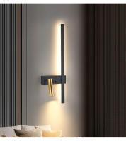 Lámpara De Pared Nórdica LED Para Iluminación Interior De Hogar TV Dormitorio Sala De Estar Pasillo Decoración Moderna Luz De Pared Sconces - details 10