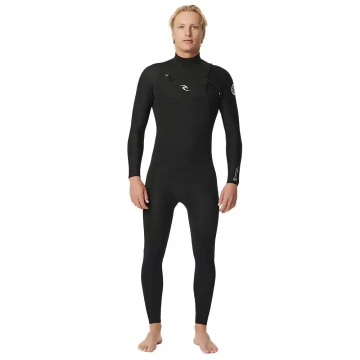 Rip Curl Traje De Neopreno De Manga Larga Y Cremallera Pectoral D/patrol Perf 4/3 Mm Gb Stm - 1