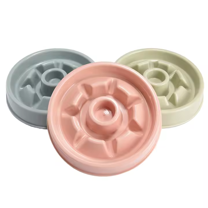 Cuenco de comida lenta para mascotas, rompecabezas interactivo para perros, antideslizante, para aliviar el estrés y comer lentamente - 1
