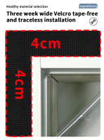 Cortina De Puerta De Aire Acondicionado Transparente Y Flexible De Plástico Suave Con Imán Resistente Al Viento Y a La Pérdida De Aire - details 3